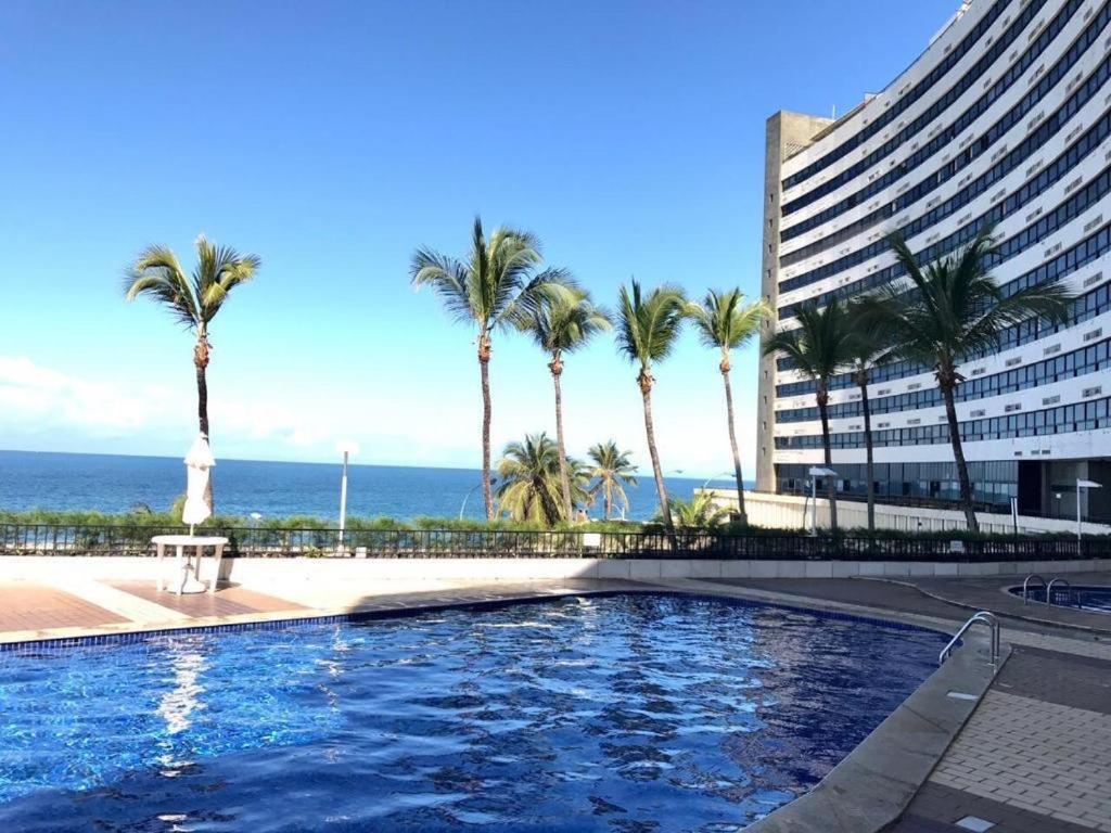 Lindo Apartamento Para Familia Ondina Apart Hotel Salvador Bagian luar foto
